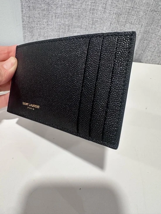 Authentic yves saint Laurent black uptown chain wallet. - Picture 10 of 15